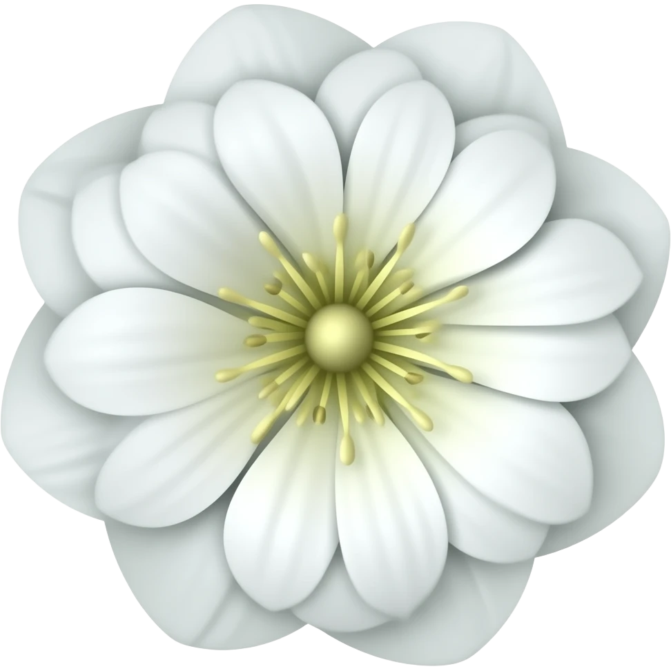 White flower emoji