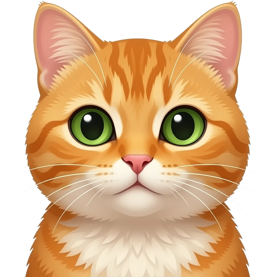 orange Cat face emoji