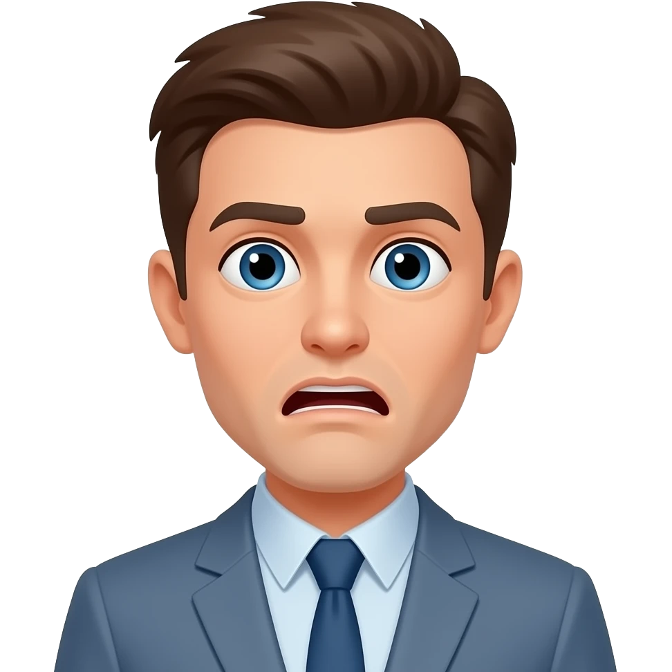 Scared emoji