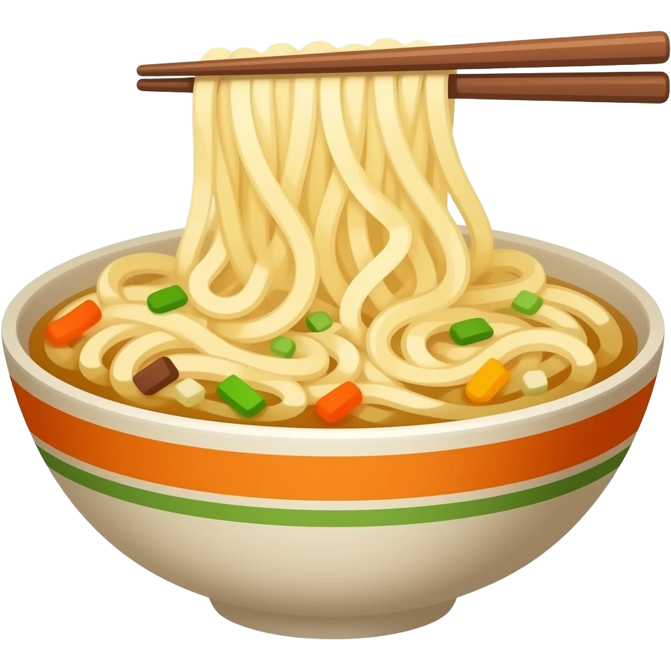 Noodles emoji