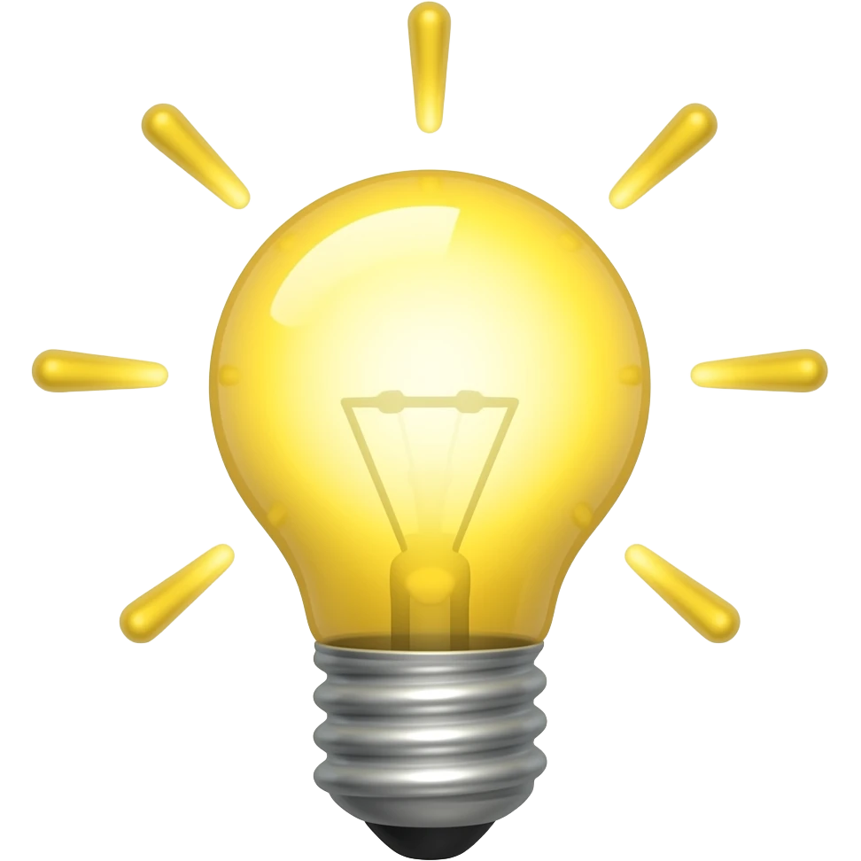 idea emoji