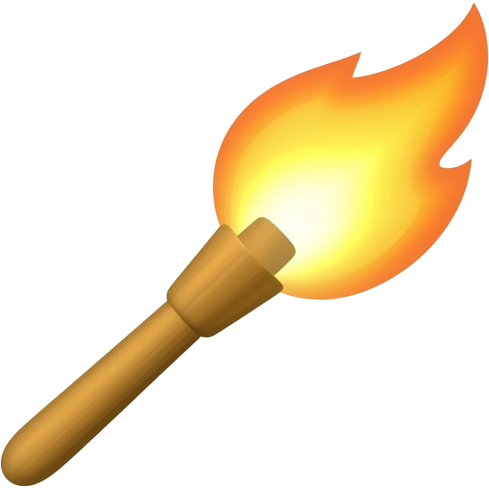 torch emoji