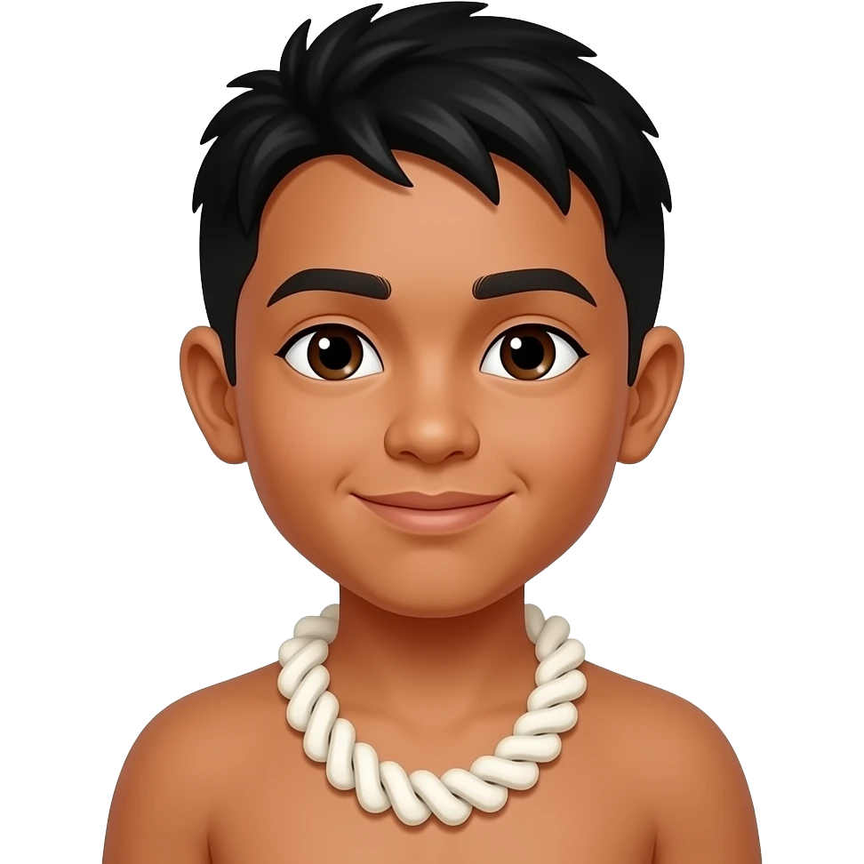 Polynesian boy emoji