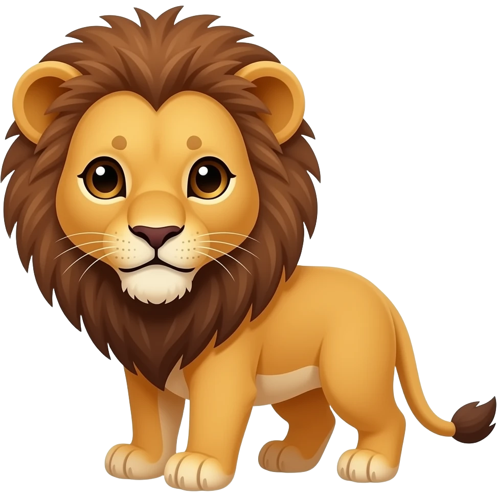 Rey León bebé emoji