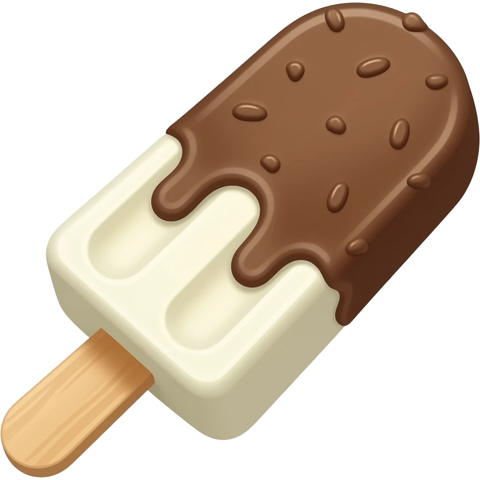 one bite cream ice bar emoji