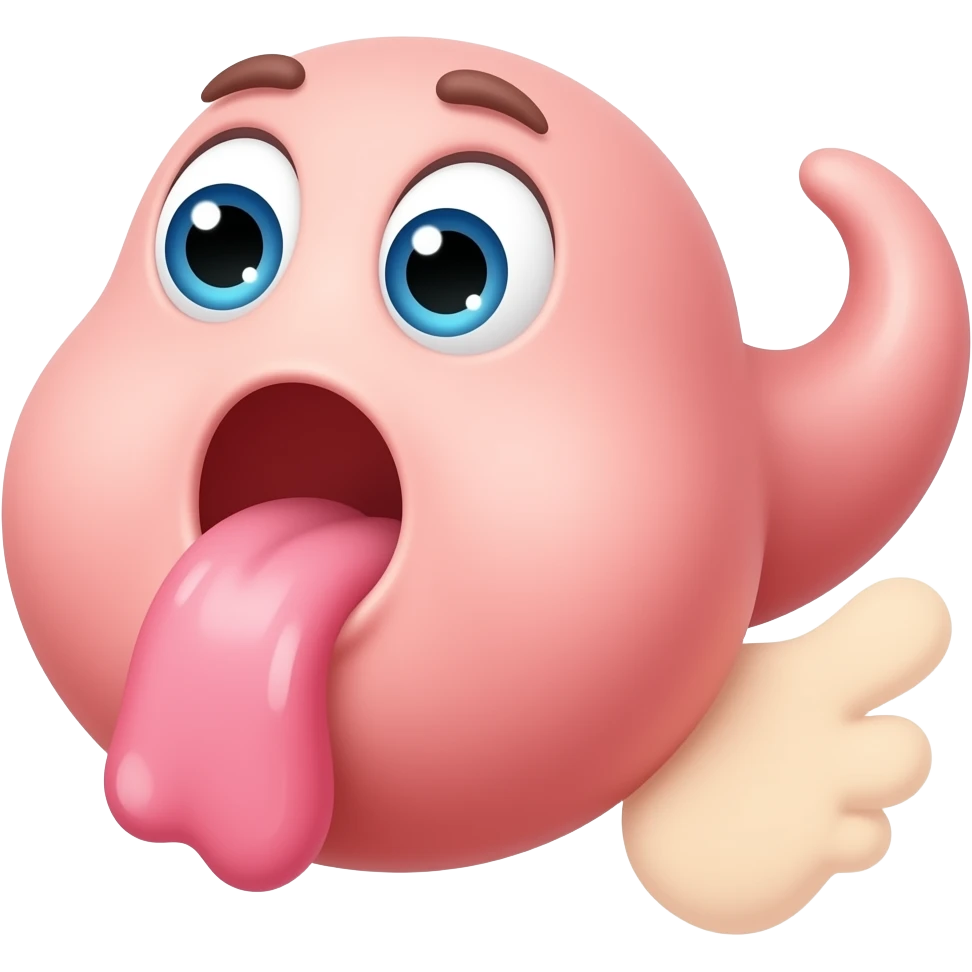 Big penis cumming emoji