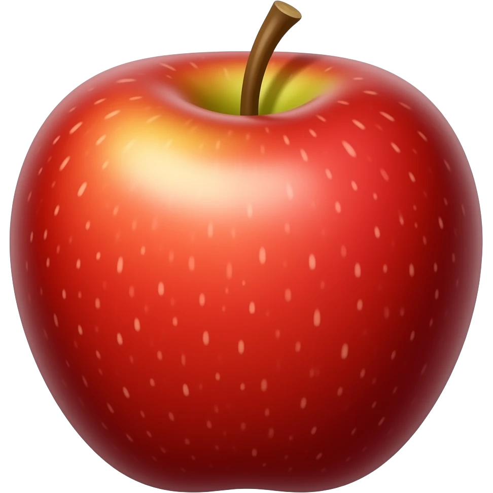 red apple emoji