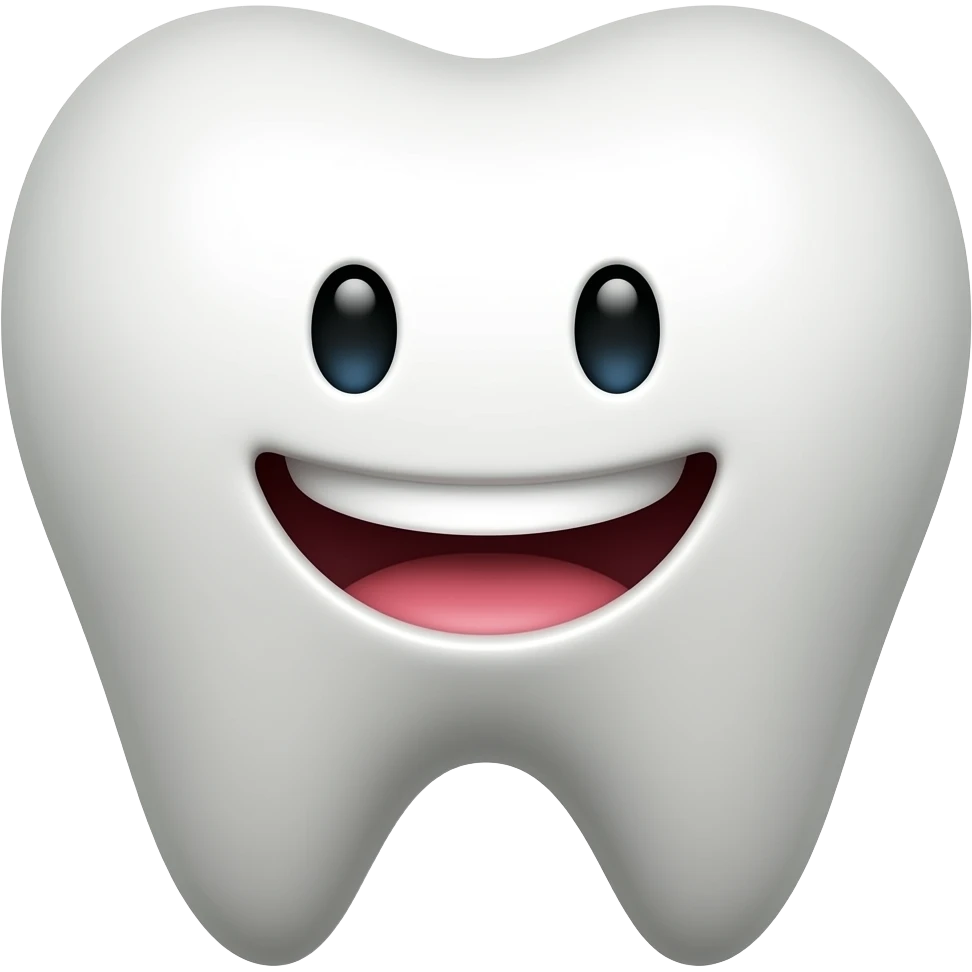 Haha tooth emoji
