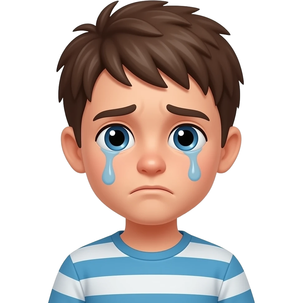 Sad sad boy emoji