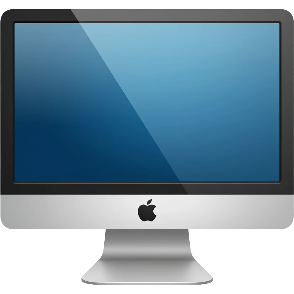 A Big Desktop emoji