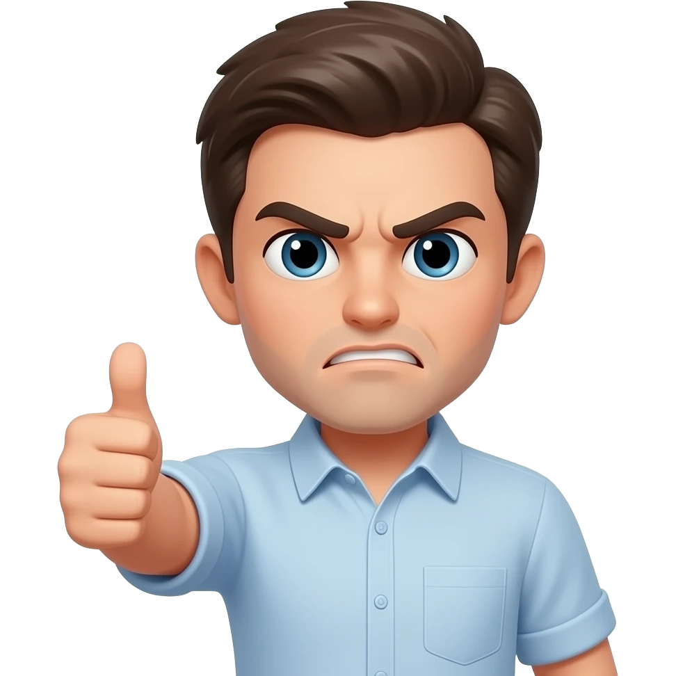 😠👎🏻 emoji