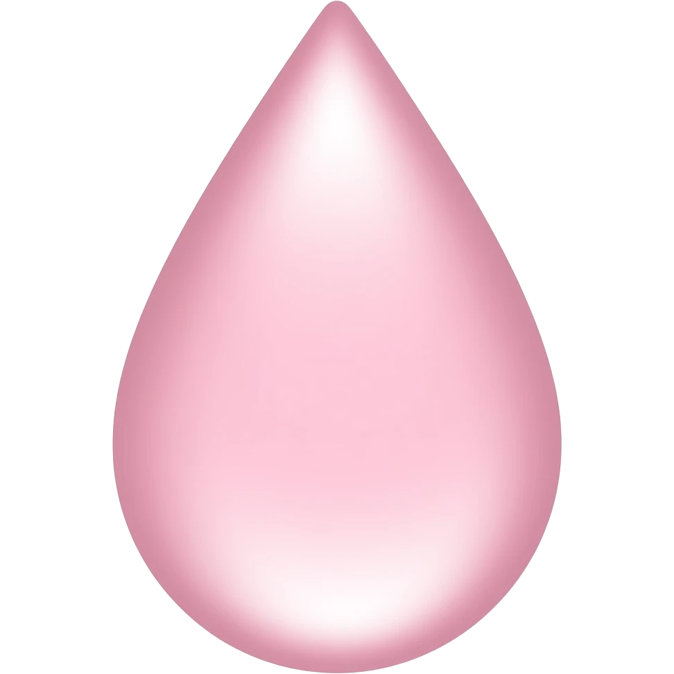 Light pink tear emoji emoji