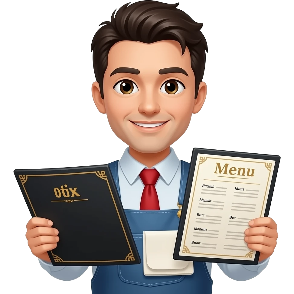 I take the menu emoji