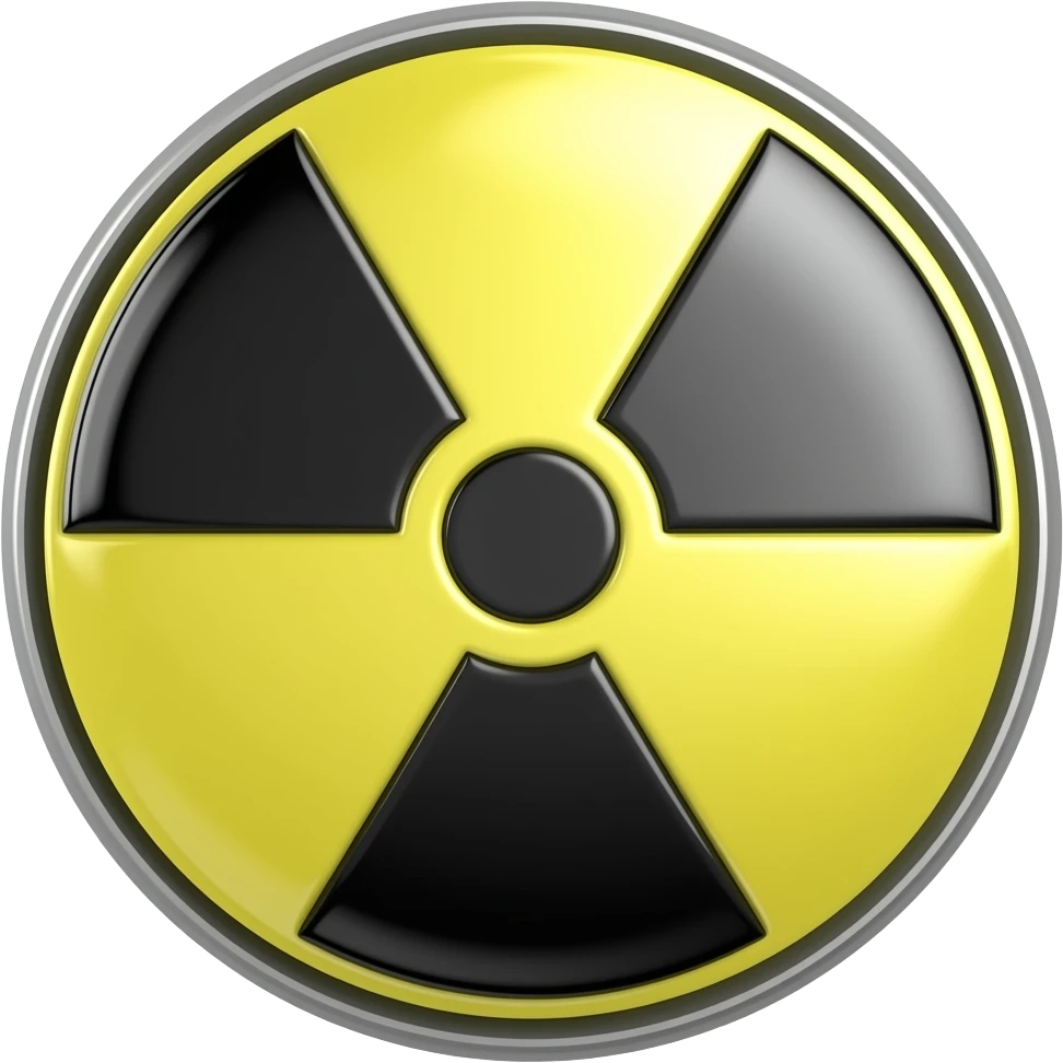 Símbolo do "☢️" (nuke) emoji