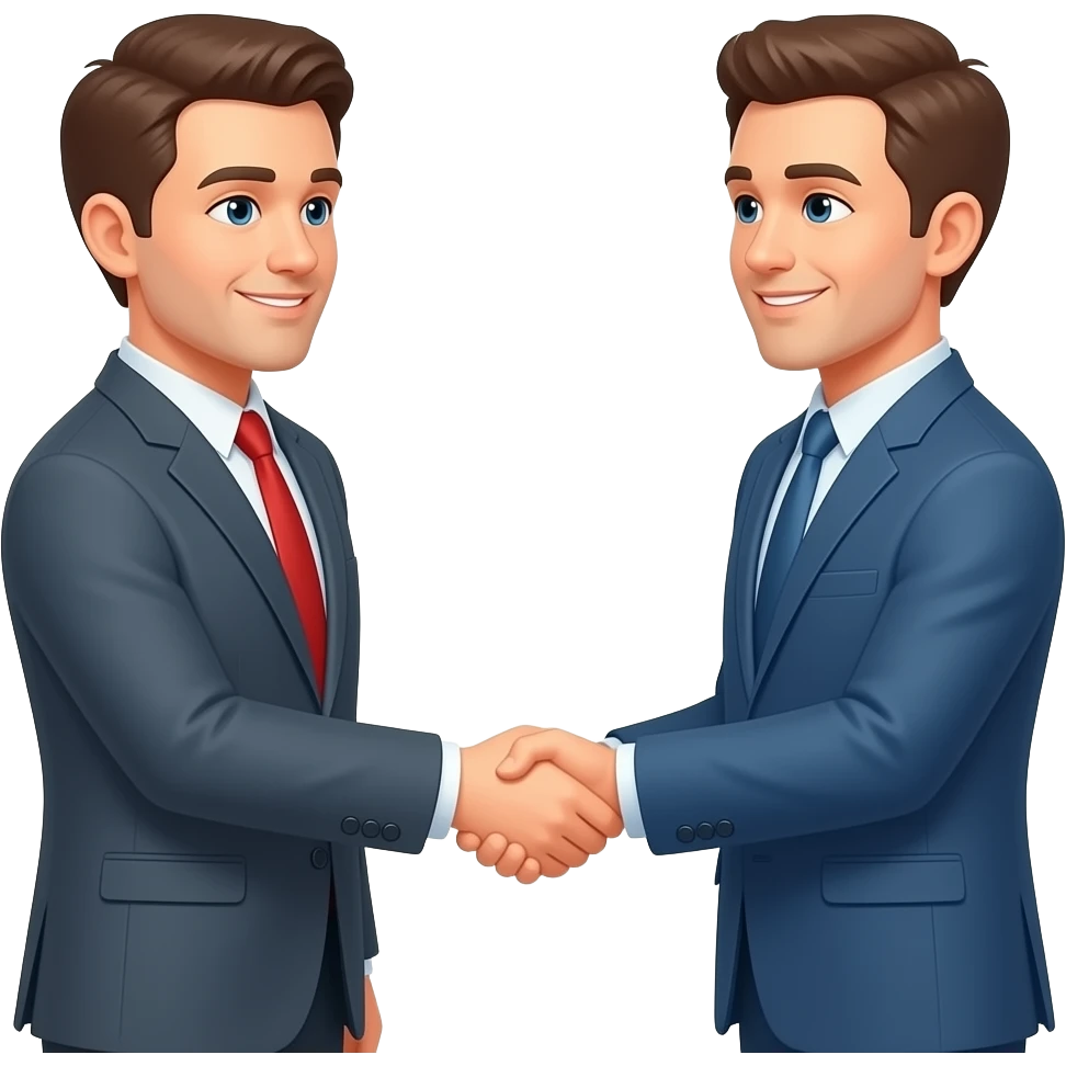 two persons shaking hands emoji