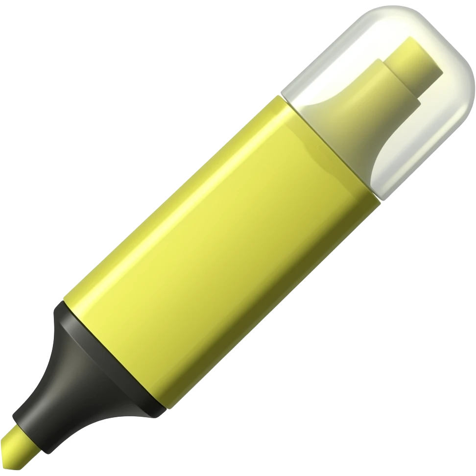 Highlighter emoji