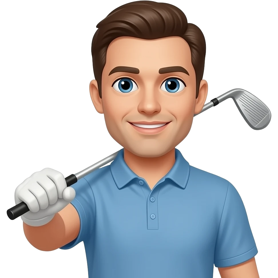골프 아이언 구매한 이모지 만들어줘 emoji