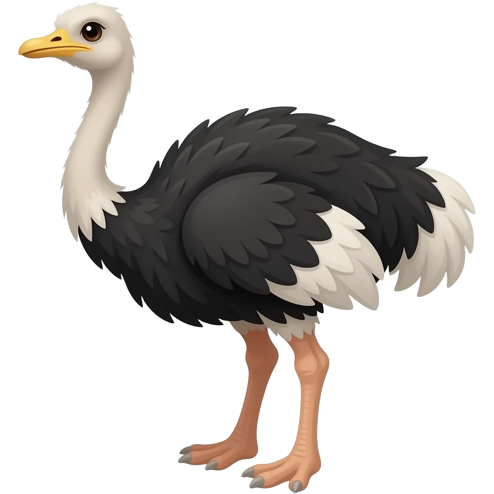 ostrich emoji