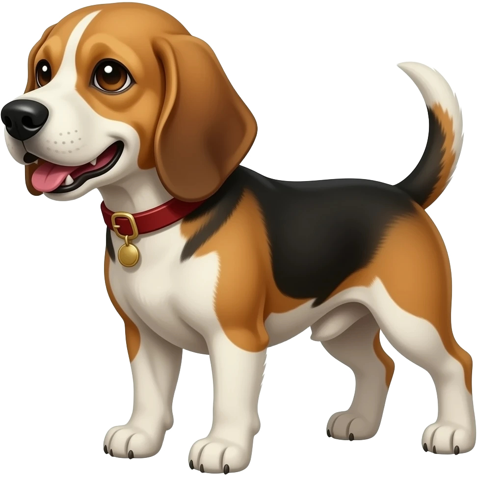 Undead zombie beagle emoji