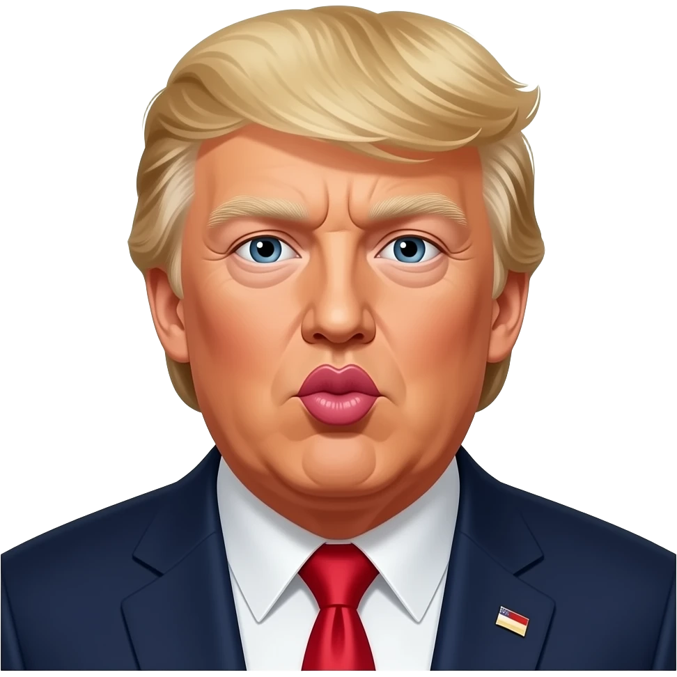 ДОНАЛЬД ТРАМП ЦЕЛУЄ ТУАЛЕТ ГУБАМИ emoji