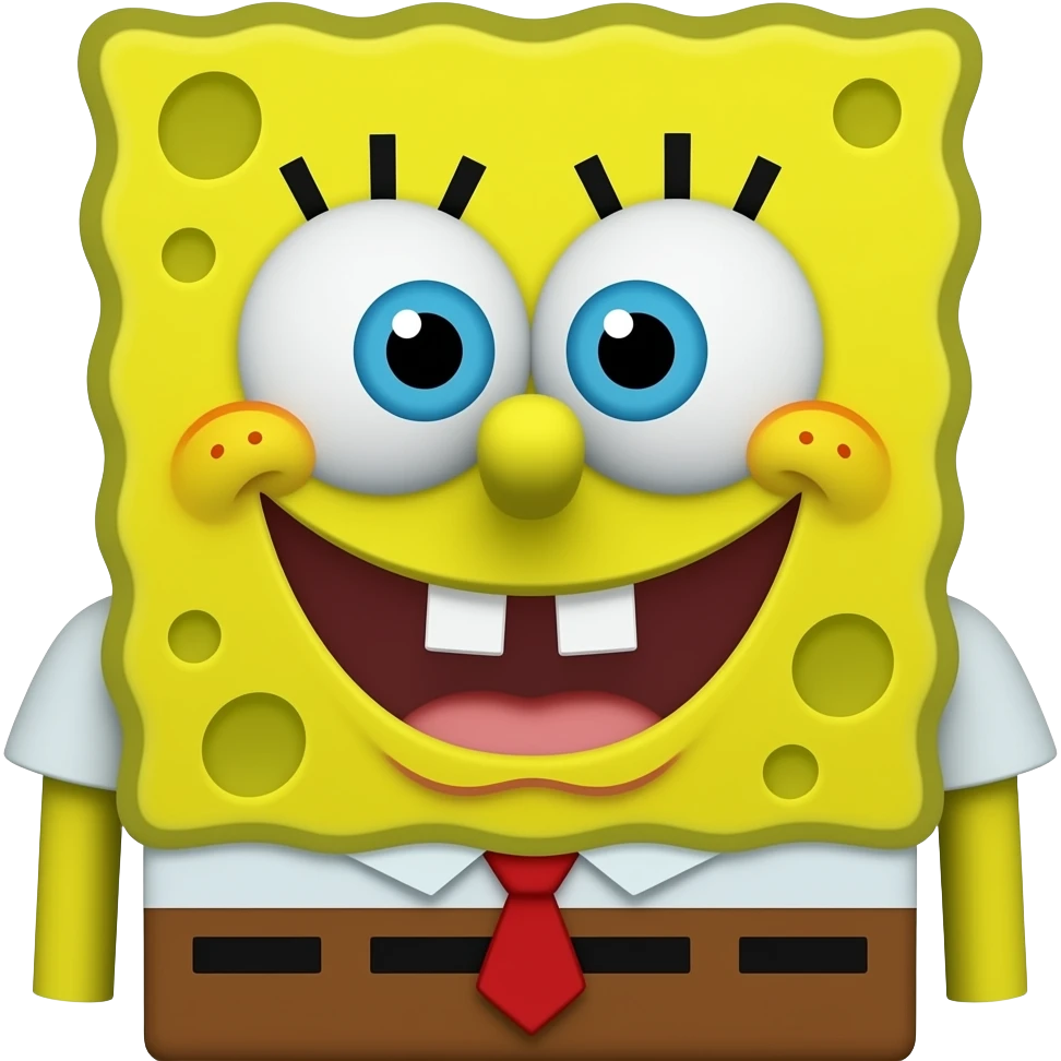 MineCraft Spongebob Squarepants emoji