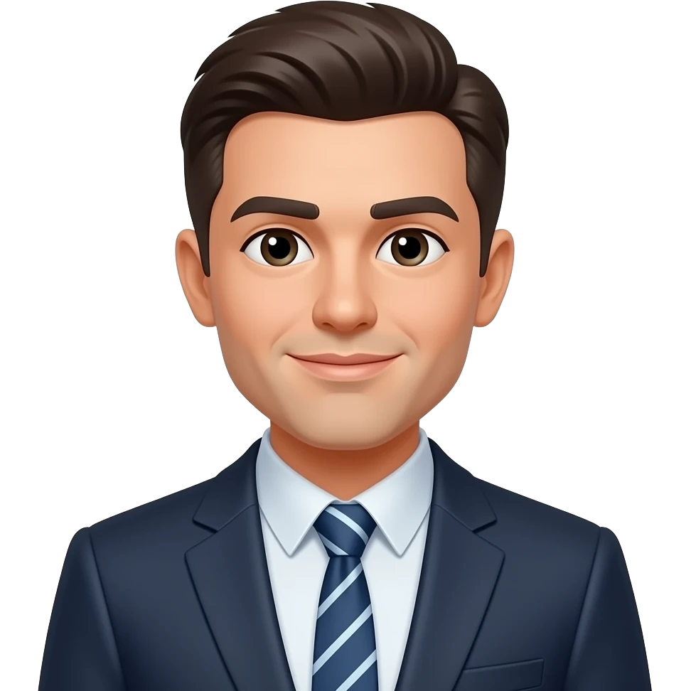hombre en traje de pie emoji