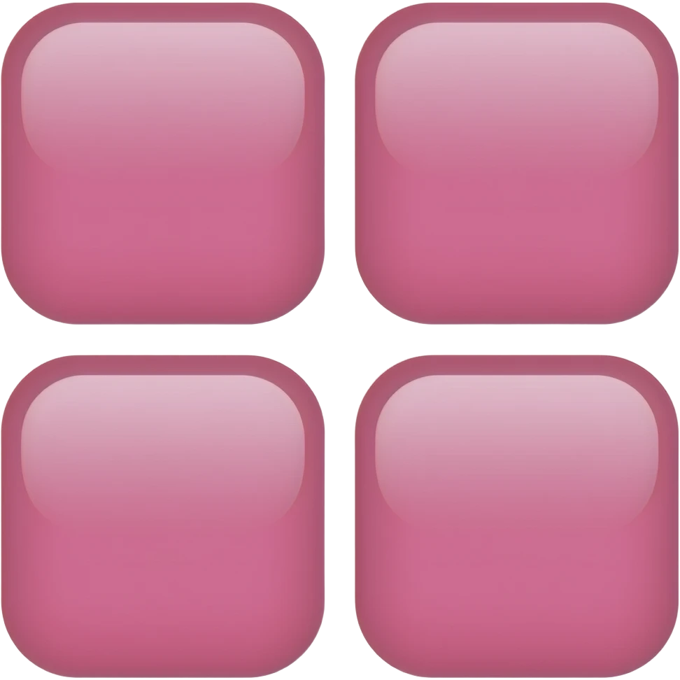 8 pink squares emoji