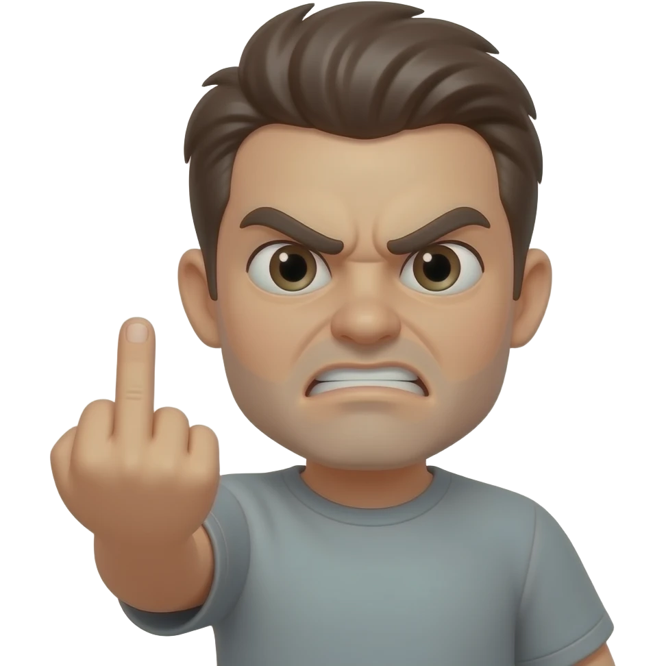 🖕🤬🖕 emoji