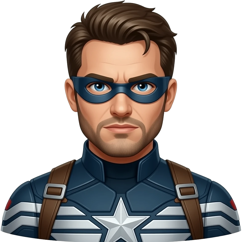 Winter soldier from marvel emoji