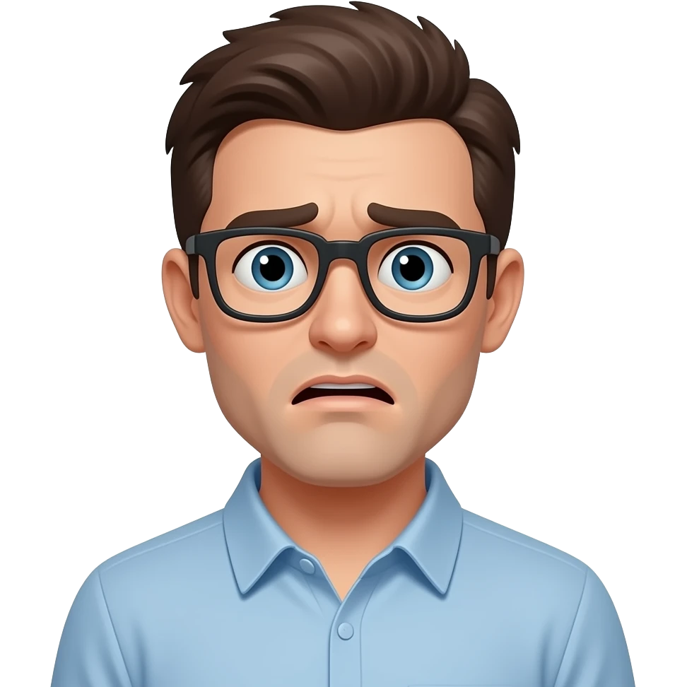 Be afraid. emoji