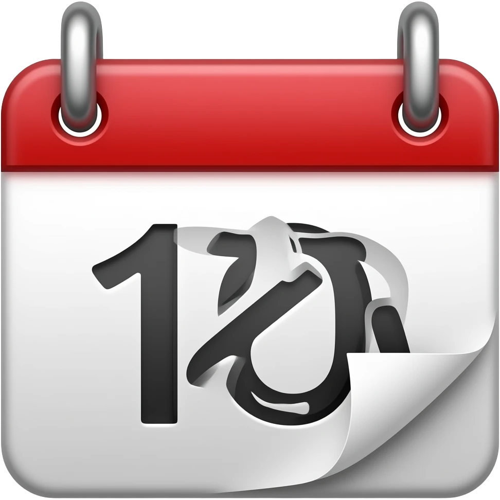 calendar emoji