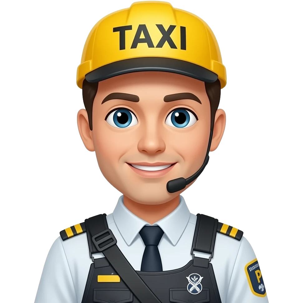 taxi driver emoji