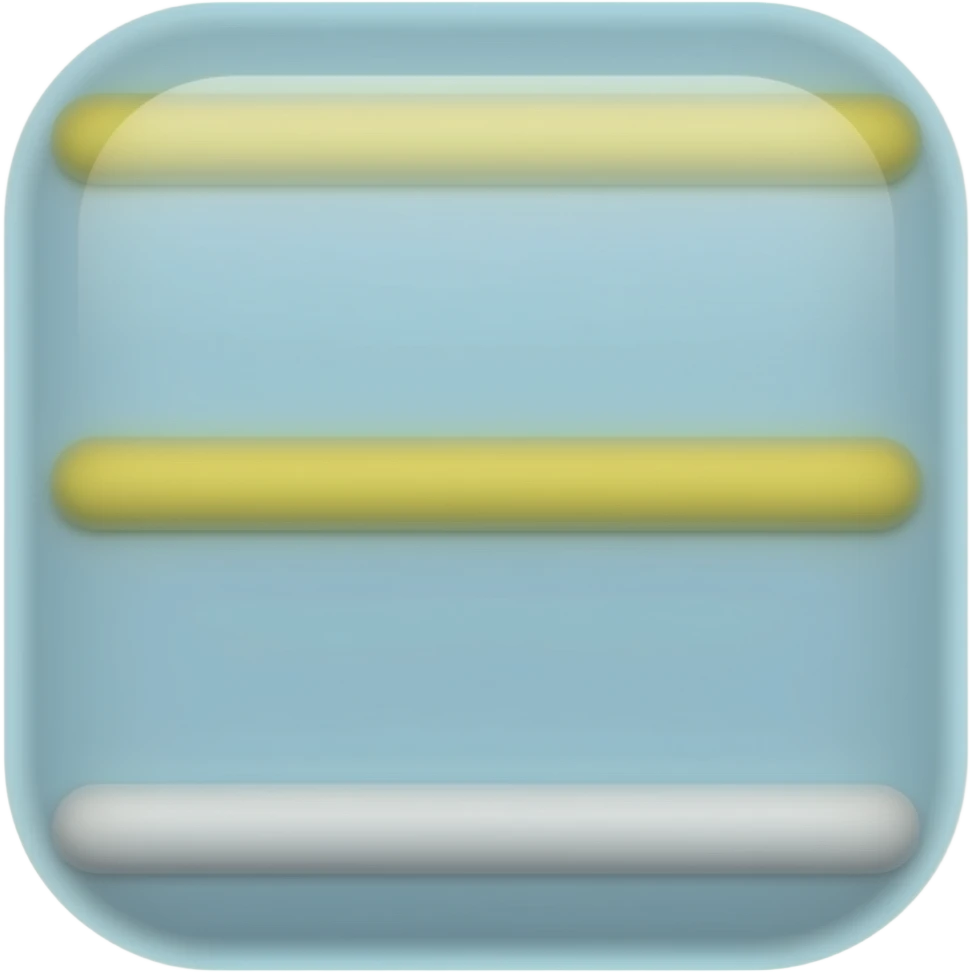 Now same like this but smallest 3 lines are yellow and 4th is white I discribed 4 line emoji
