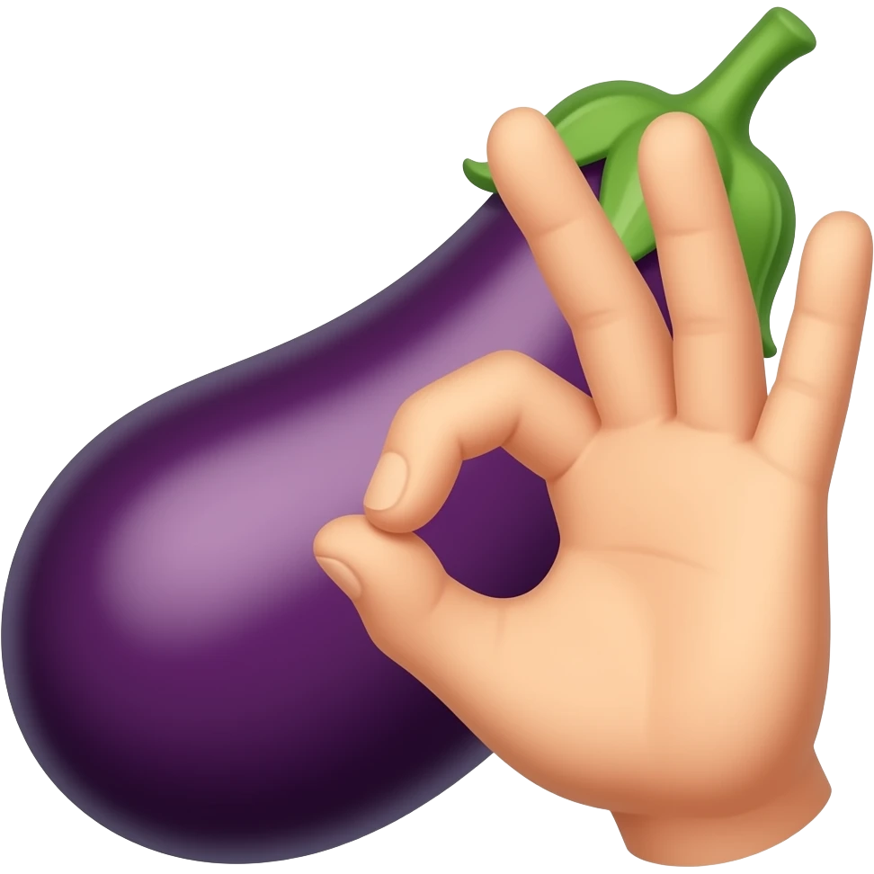 🍆👌 emoji