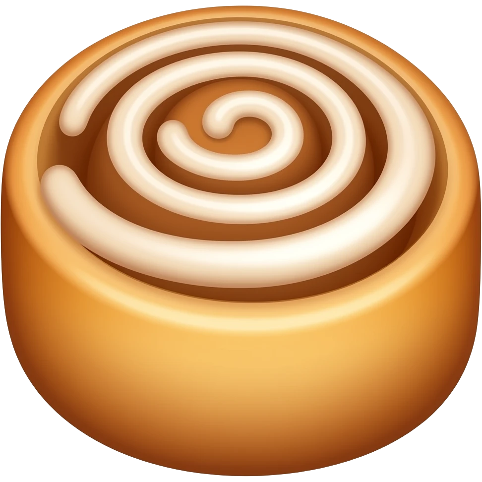 Cinnamon roll emoji