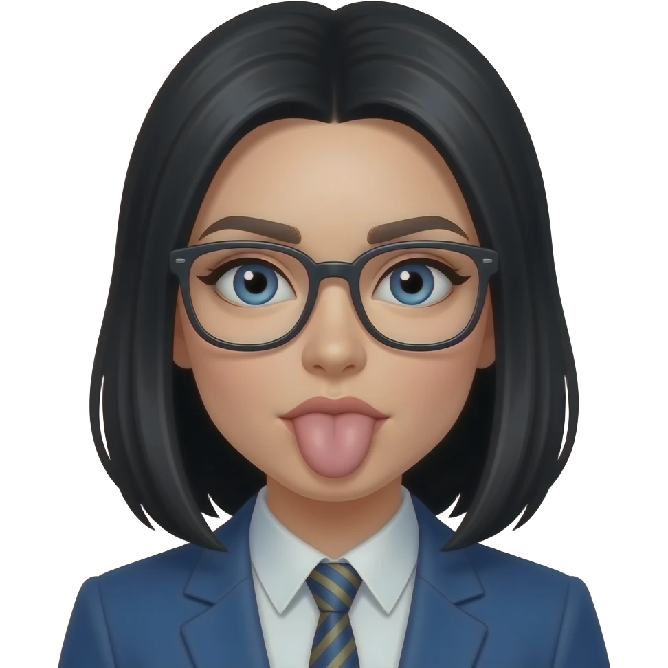 Submissive Ukrainian pussy black hair and blu eyes and glasses and a dick in her mouth emoji