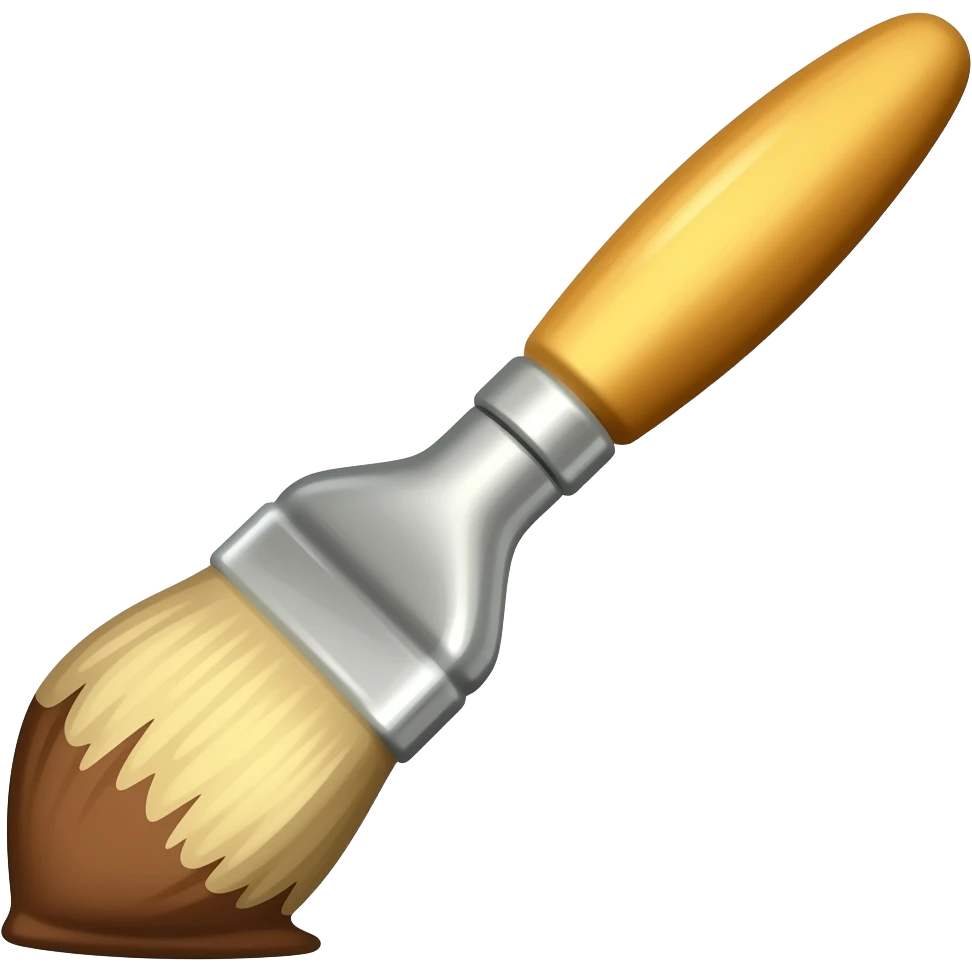 Brush emoji