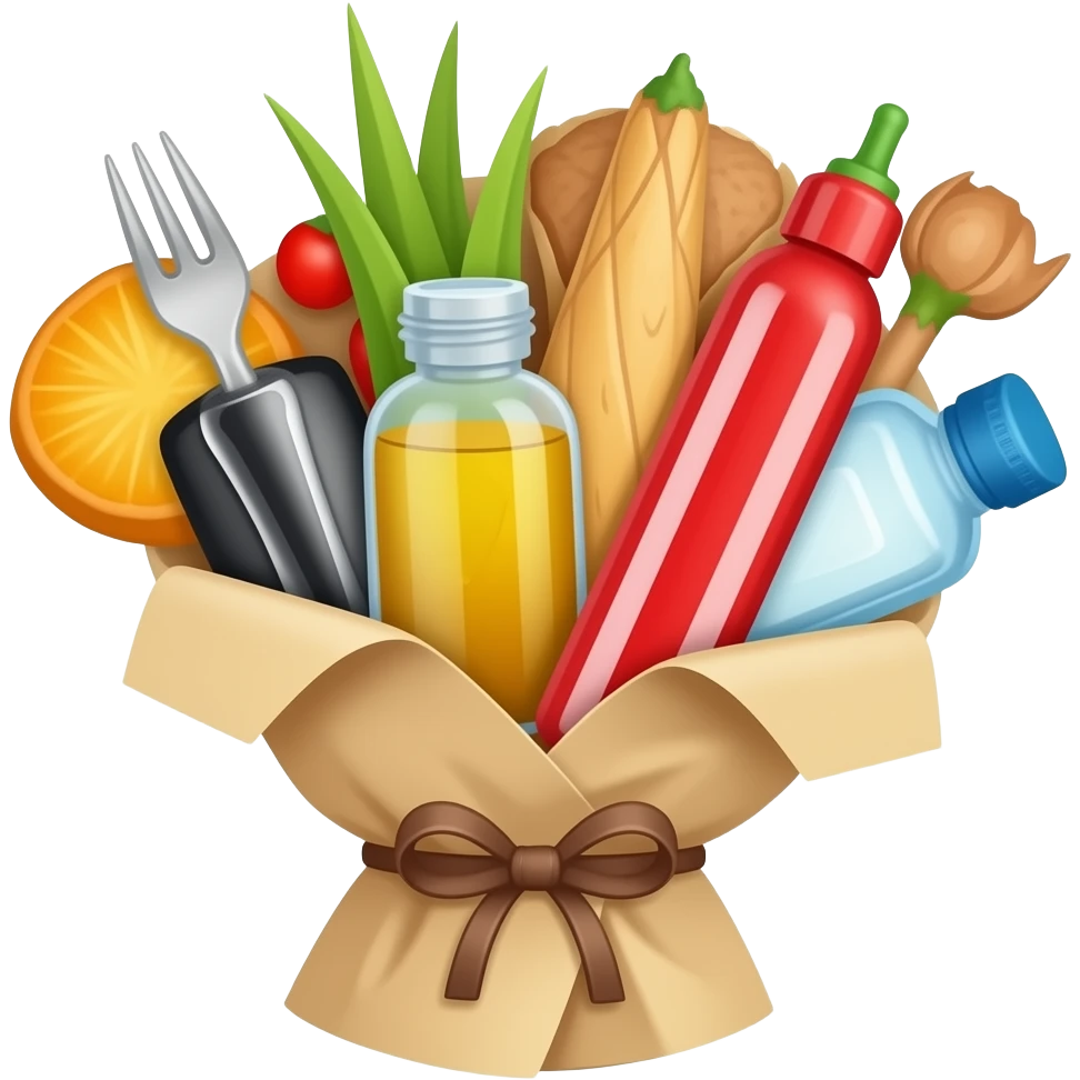 multiple items bundled together emoji