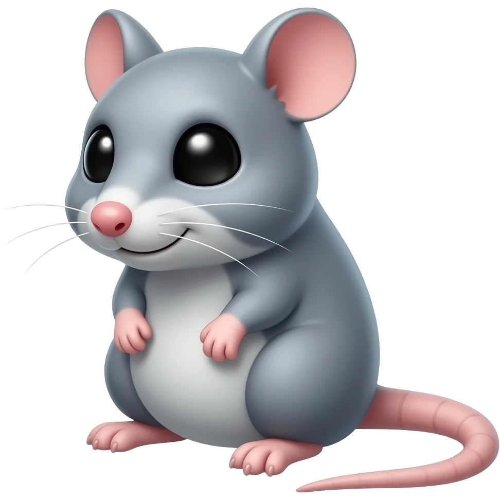 Ugly rat emoji
