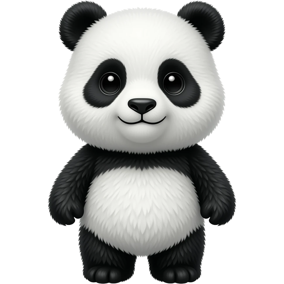 panda plush animal emoji