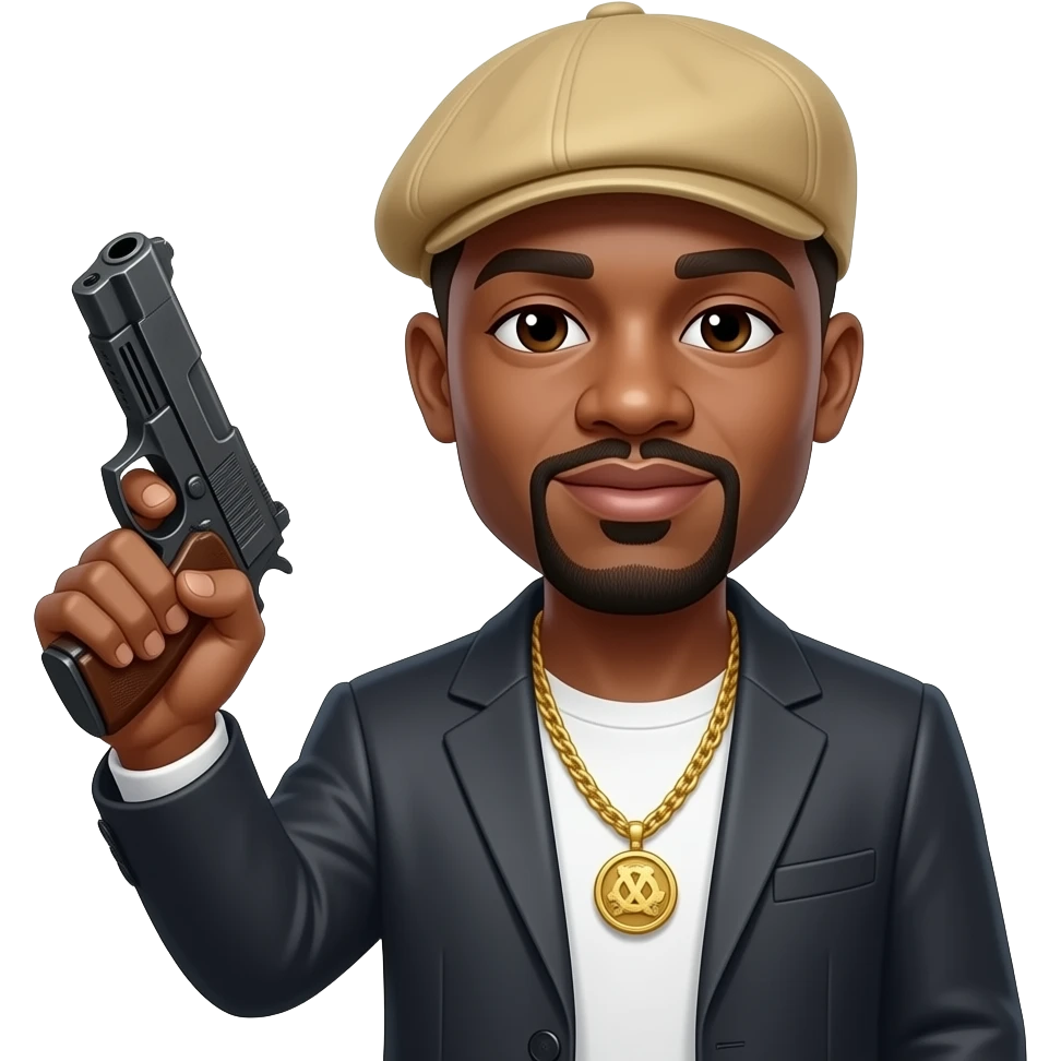 Diddy with a gun emoji
