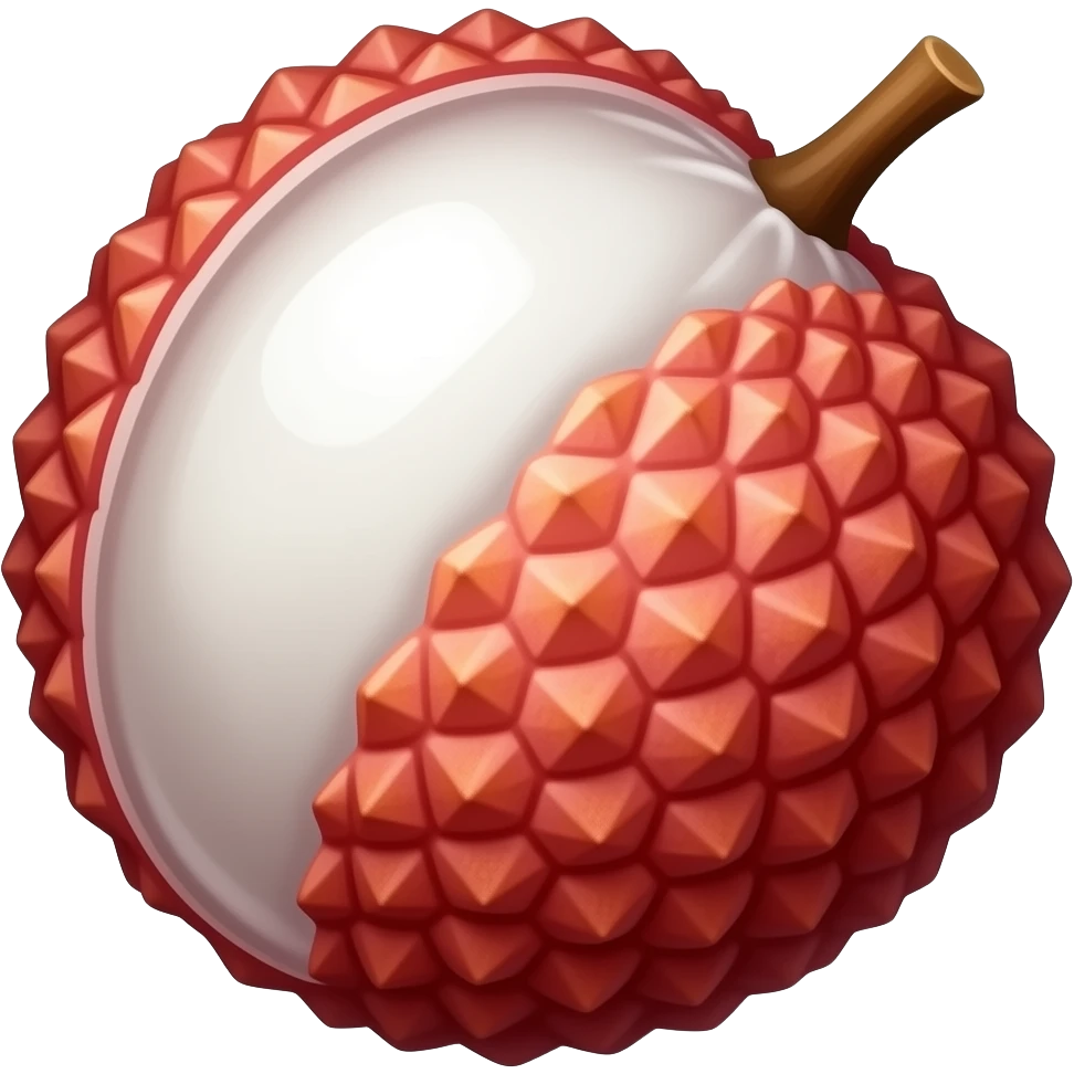 Litchi emoji