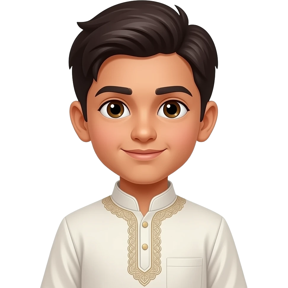 Kurta boy emoji