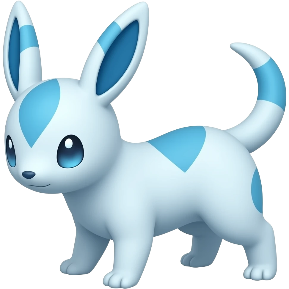 Glaceon pokemon emoji
