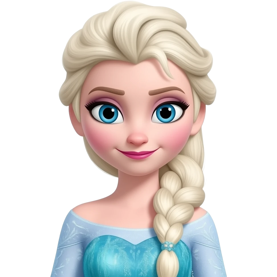 princess elsa frozen emoji