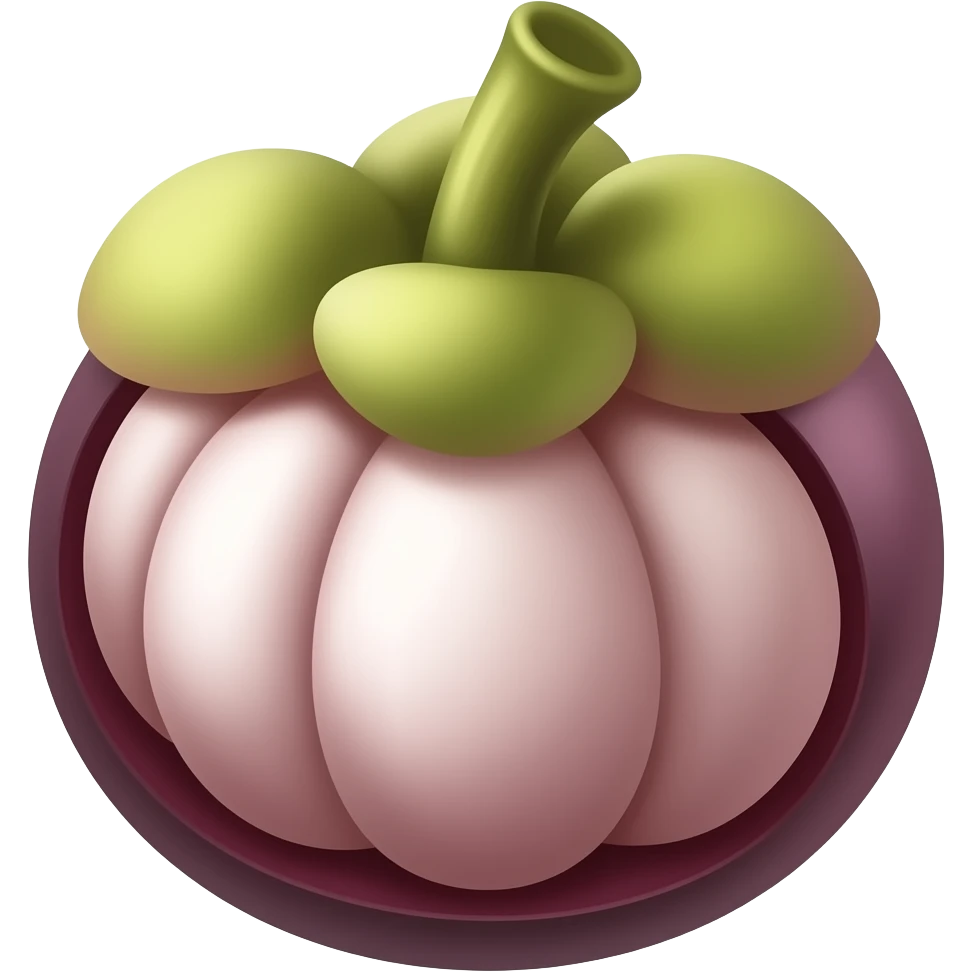 mangosteen emoji