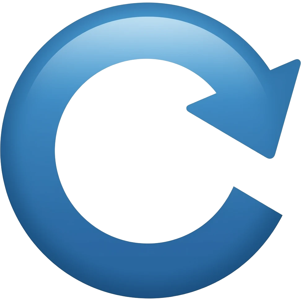 blue counterclockwise arrow emoji