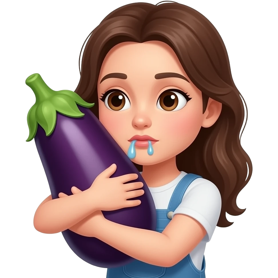 👩🍆🫂🤤 emoji