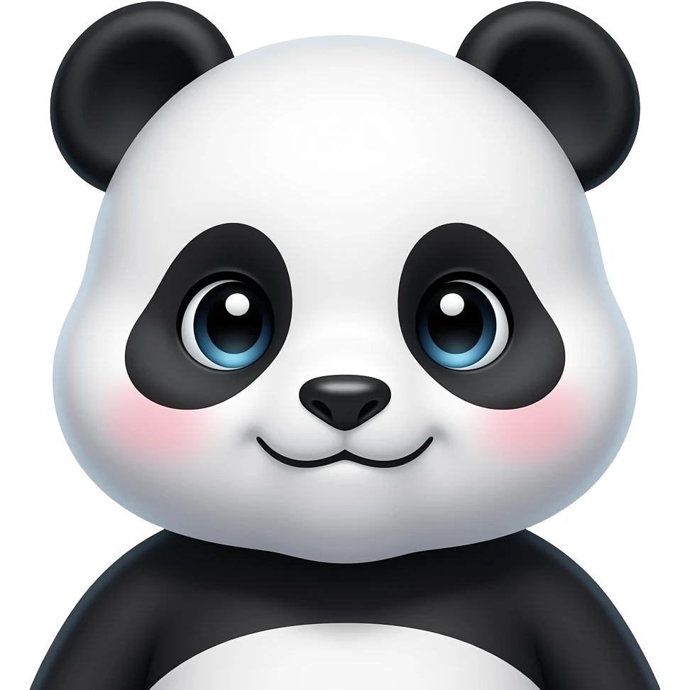 Panda anime girl emoji