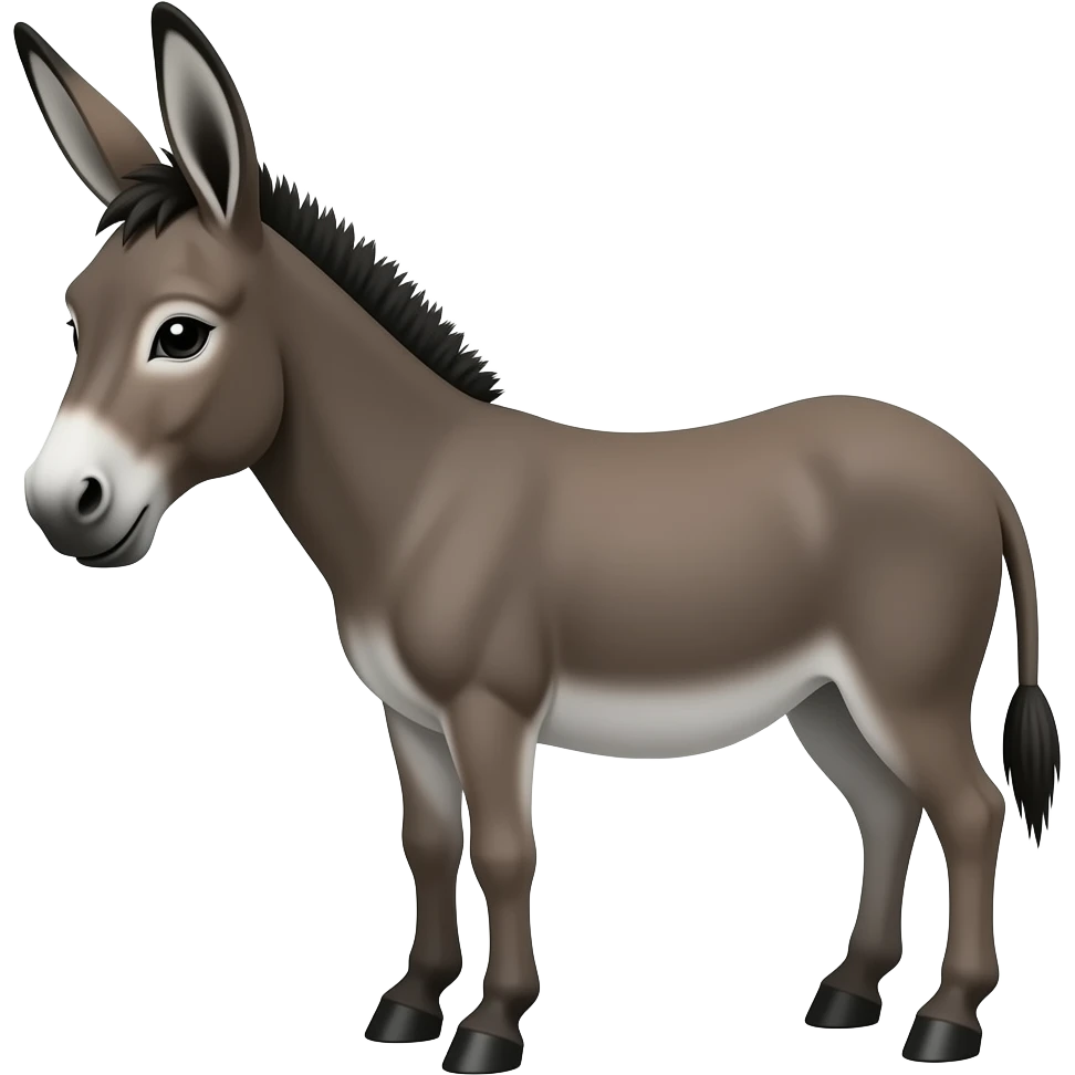 Donkey named Blame D emoji